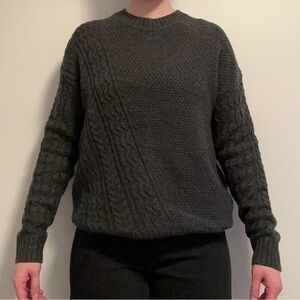 Joe Fresh grey sweater, large